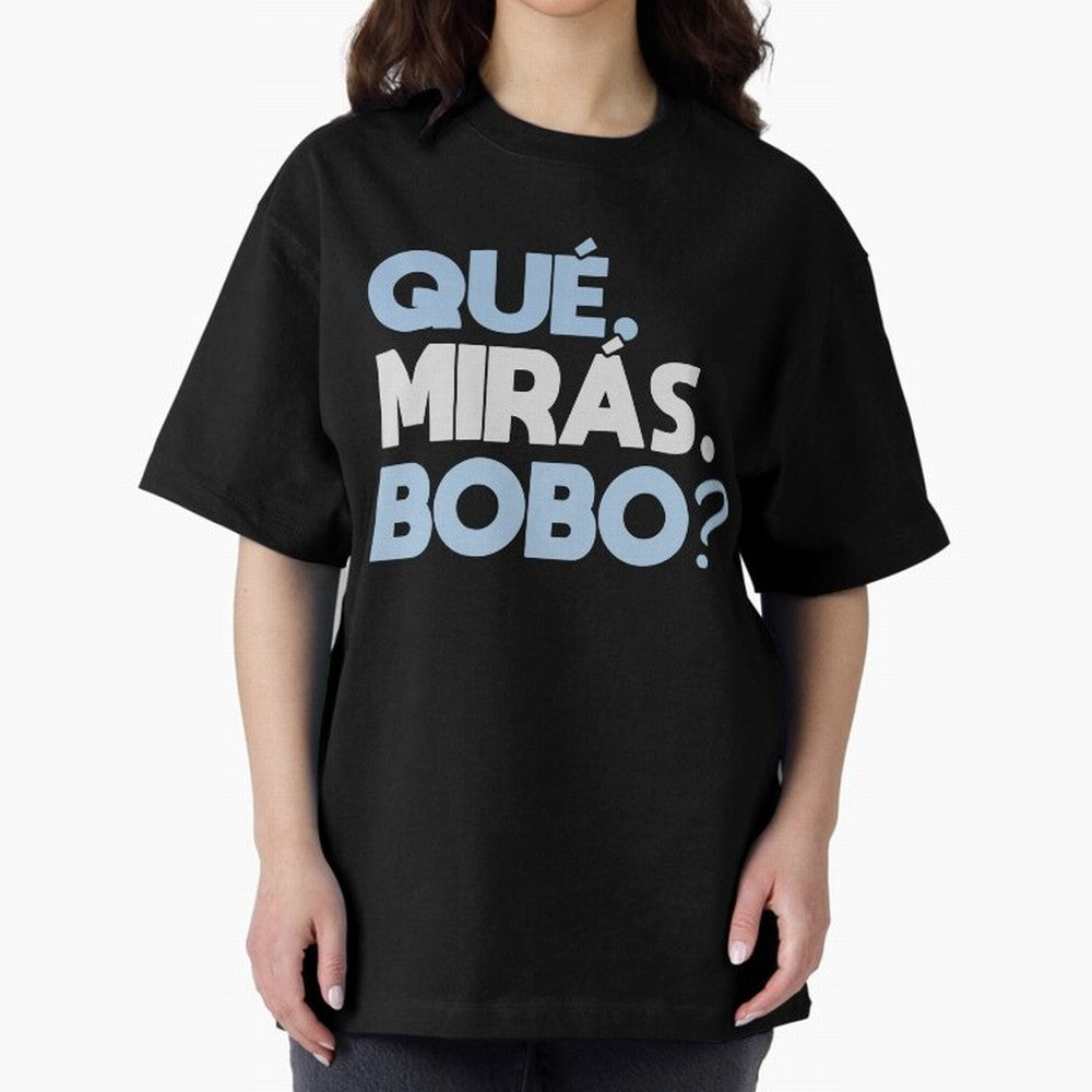 Que miras bobo Classic T-Shirt Spotlight Global Football Passion for FIFA World Cup 2026 Group Stage, Centered on Messi, CR7 and Mbappe, Portugal, Spain and Germany, Football Festival Excitement, Trophy Ambitions, Country Rivalries and Star Player