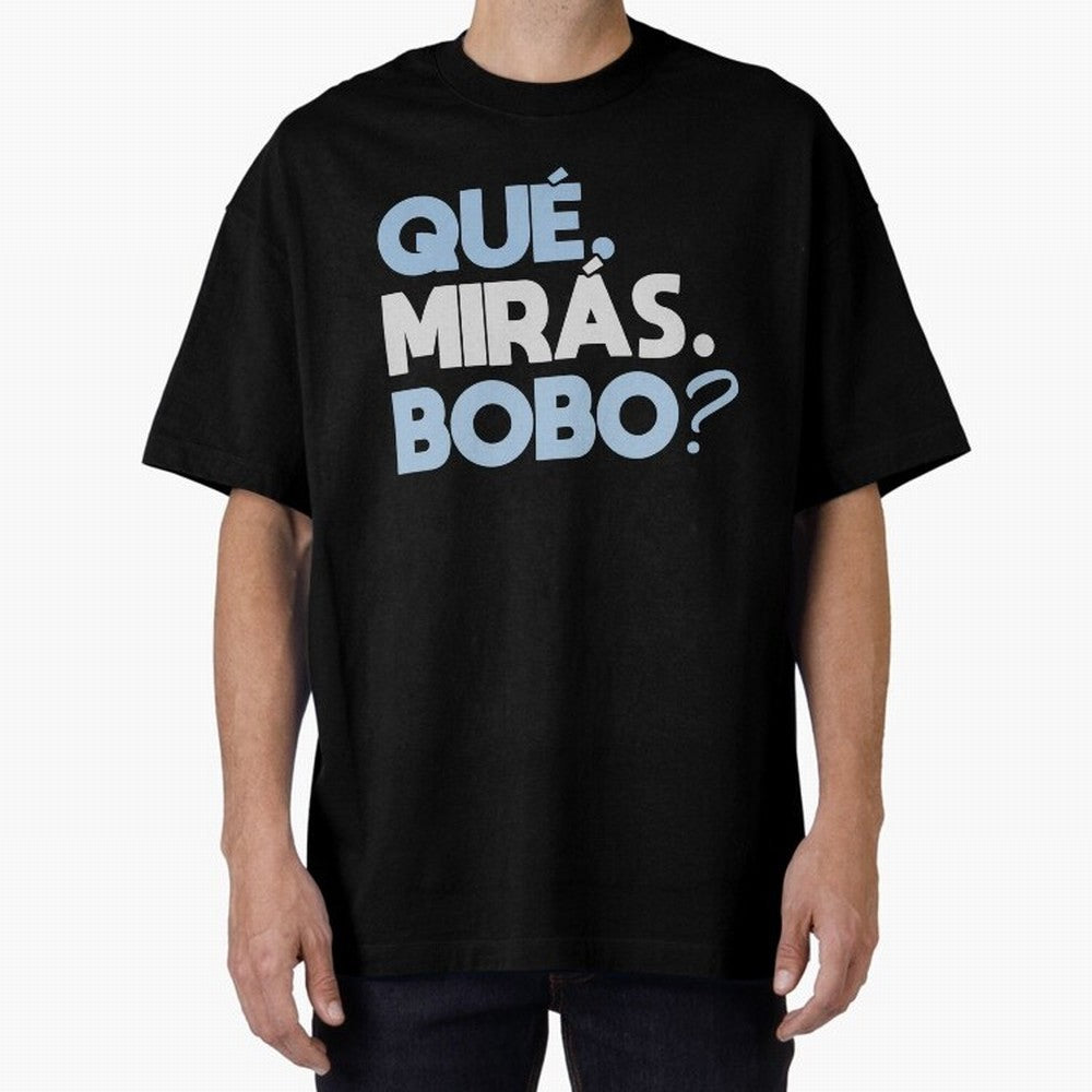 Que miras bobo Classic T-Shirt Spotlight Global Football Passion for FIFA World Cup 2026 Group Stage, Centered on Messi, CR7 and Mbappe, Portugal, Spain and Germany, Football Festival Excitement, Trophy Ambitions, Country Rivalries and Star Player