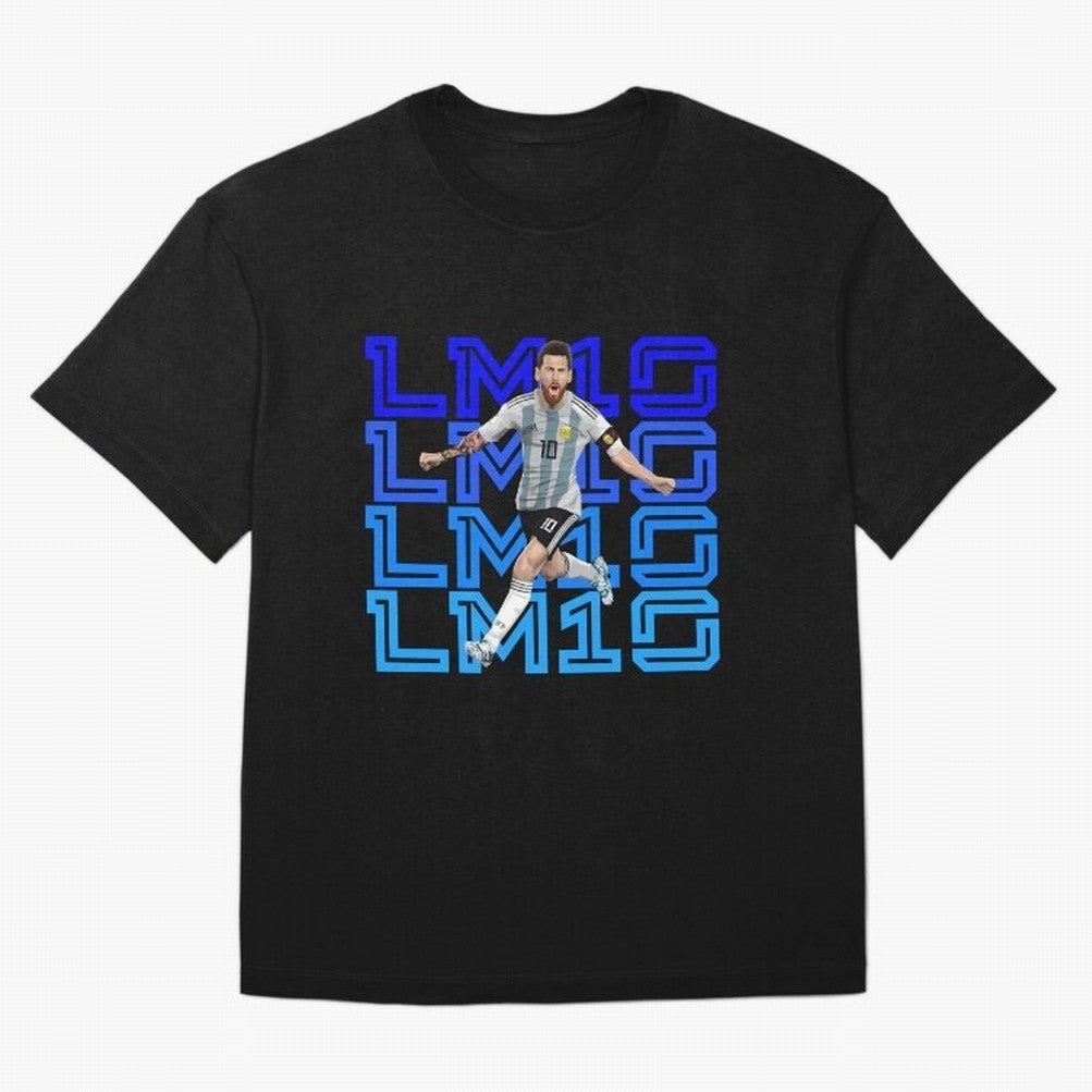 Lionel Messi 10 Oversized T-Shirt Support FIFA World Cup 2026 for Fans of Cristiano Ronaldo, Haaland and CR7 and Portugal, Bringing Football Passion, Legendary Performances, Festival Vibes and Supporter Community; Perfect for People Who Love