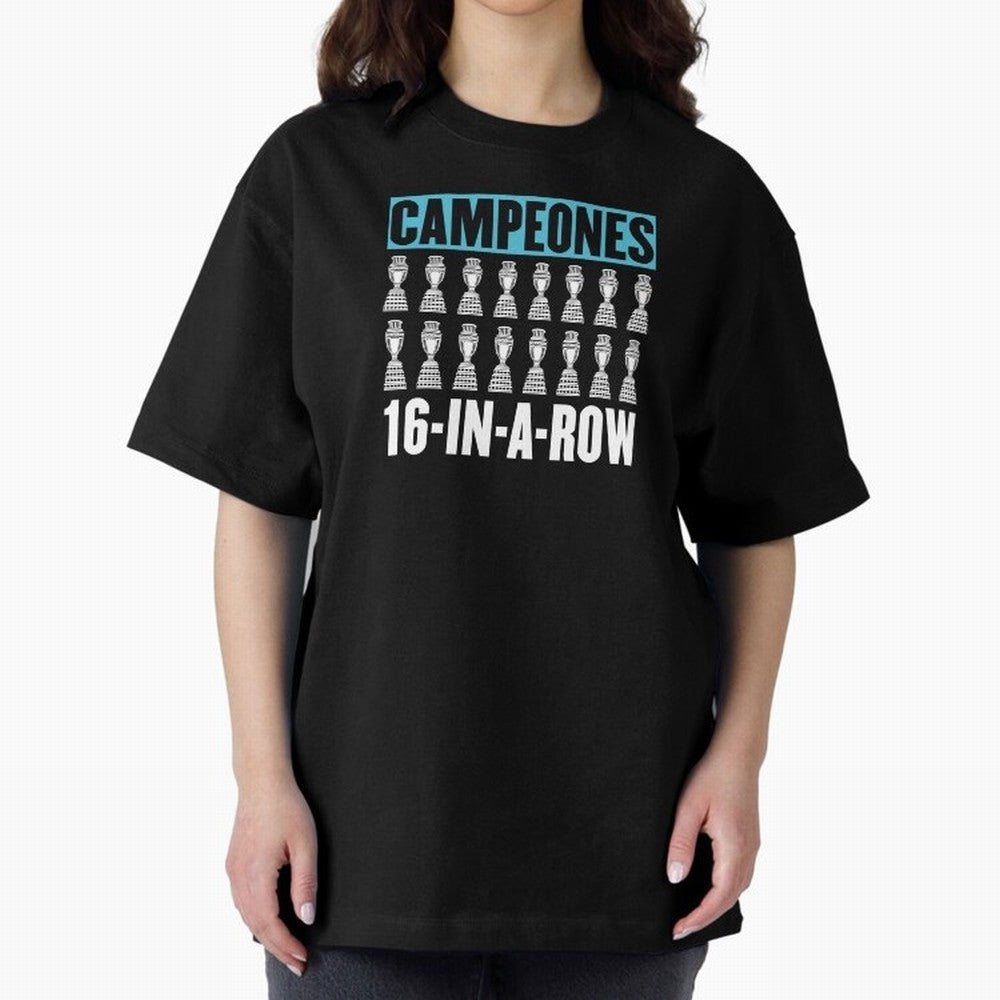 CHAMPIONS 16-IN-A-ROW Classic T-Shirt Show Your Tournament Heart for FIFA World Cup 2026 USA Canada Mexico for Fans of CR7 and Messi and France and Portugal, Bringing Stadium Chants, National Pride, Trophy Dreams and Unforgettable Football