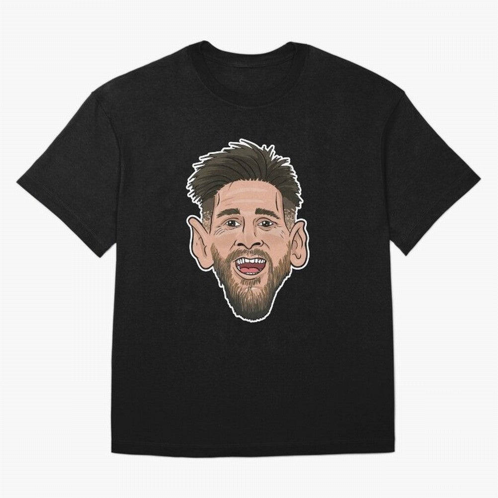 messi toon face argentina Classic T-Shirt Experience the Global Stage of Global Football Passion for FIFA World Cup 2026 USA Canada Mexico, Capturing Messi, Germany, Stadium Memories, Football Loyalty, International Chants and Championship