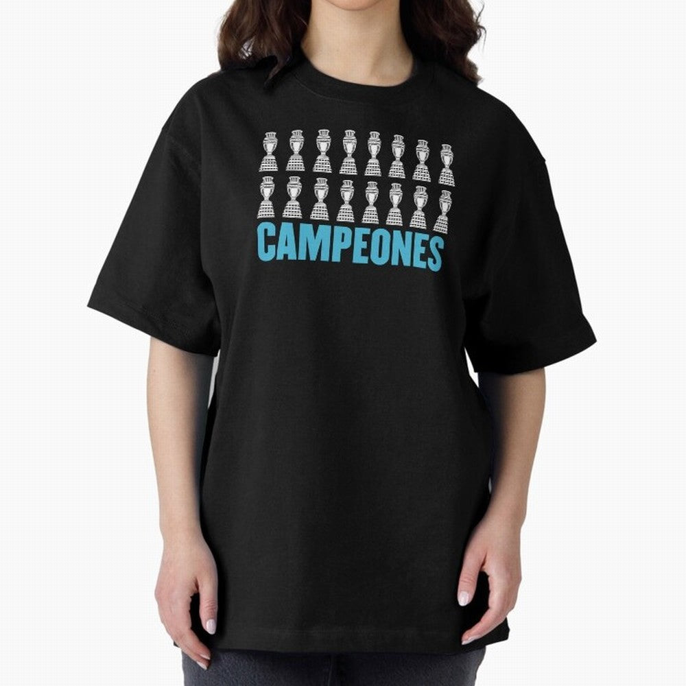 Campeones! Classic T-Shirt Show Your Love for Global Football Passion for FIFA World Cup 2026 Group Stage, Celebrating CR7 and Messi, Brazil, Fan Favorite Moments, National Team Passion, Big Match Drama and Soccer History; Perfect for People Who