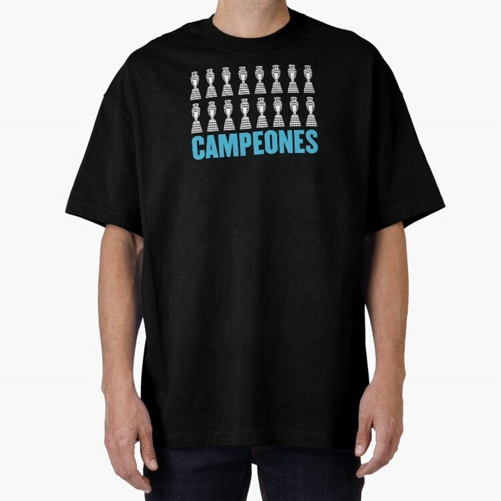 Campeones! Classic T-Shirt Show Your Love for Global Football Passion for FIFA World Cup 2026 Group Stage, Celebrating CR7 and Messi, Brazil, Fan Favorite Moments, National Team Passion, Big Match Drama and Soccer History; Perfect for People Who