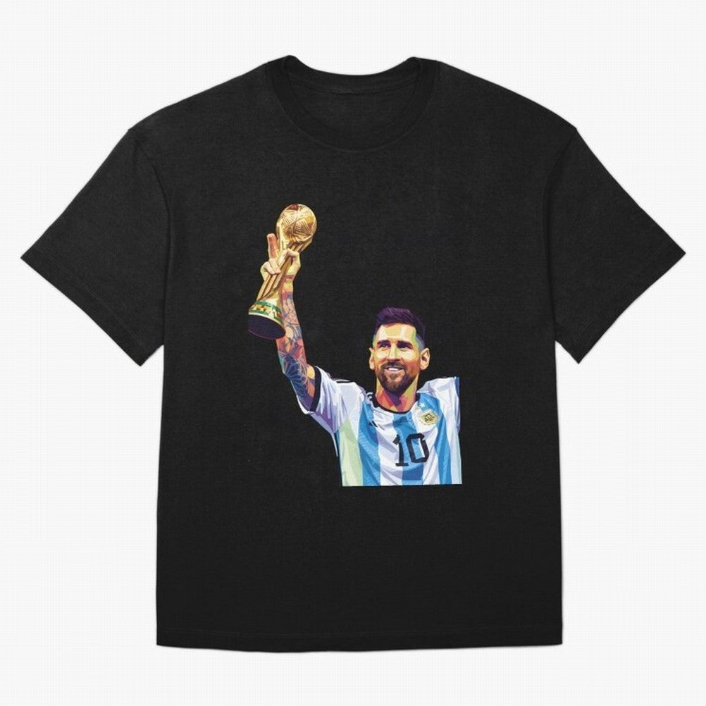 Messi wpap pop art Oversized T-Shirt Show Your Stadium Side during FIFA World Cup 2026 Spirit, Filled with Argentina, Neymar, Haaland and Cristiano Ronaldo, Soccer Culture, Superstar Moments, National Team Dreams and Competitive Fire; Great for