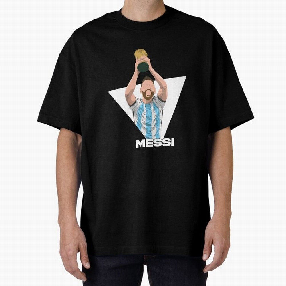 messi Classic T-Shirt Support FIFA World Cup 2026 for Fans of Messi and Argentina and Brazil, Bringing Vintage Soccer Flavor, Modern Football Stars, National Flags and Final Night Emotion; Great for Supporters Who Love Legendary Players, National