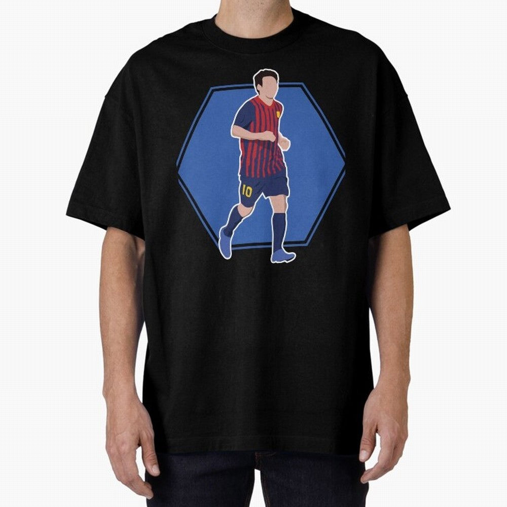 Messi Best Oversized T-Shirt Turn Football Passion into Global Football Passion for FIFA World Cup 2026, Featuring Messi, CR7 and Mbappe, Portugal, Worldwide Fan Energy, Dramatic Goals, Stadium Lights and Championship Celebrations; Ideal for Fans
