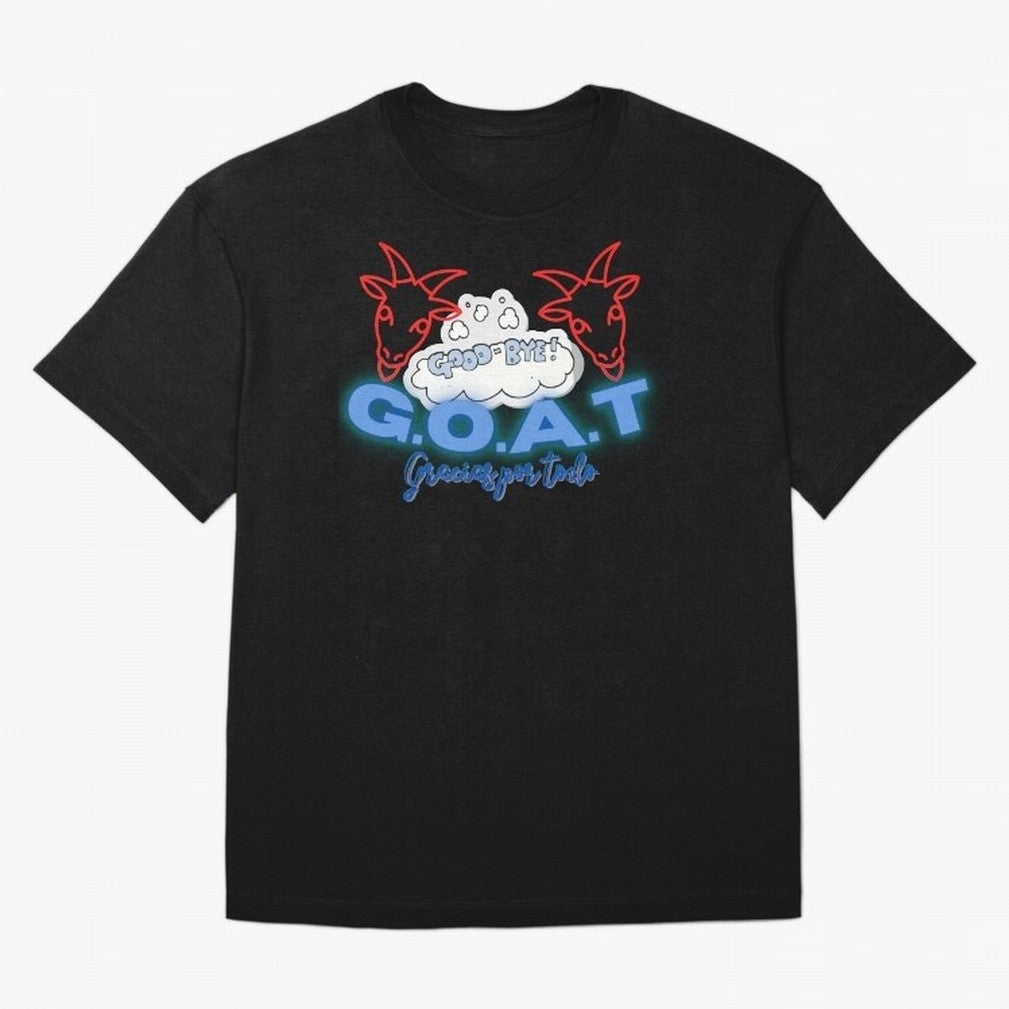 Lionel Messi THANKS GOAT Shirt Oversized T-Shirt Cheer for FIFA World Cup 2026 USA Canada Mexico Inspired by Messi, CR7 and Mbappe, Brazil, Portugal and Argentina Energy, Football Passion, Legendary Performances, Festival Vibes and Supporter