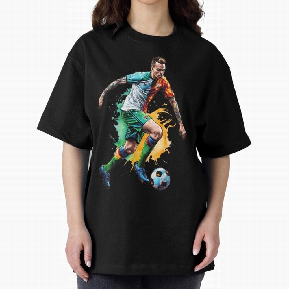 Football Soccer Art Classic T-Shirt Bring Supporter Culture to FIFA World Cup 2026 Group Stage Spirit, Built around France and Portugal, Mbappe and Neymar, Worldwide Fan Energy, Dramatic Goals, Stadium Lights and Championship Celebrations; Made for