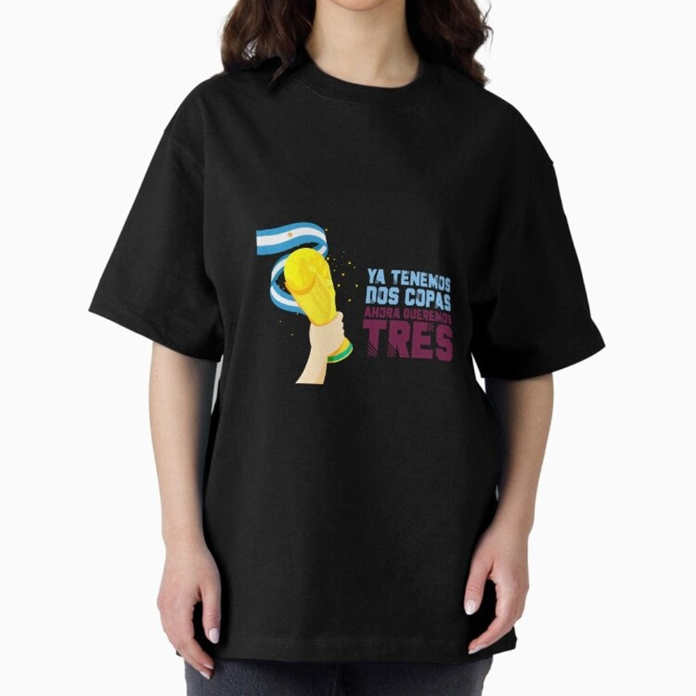 Argentina - World Cup Qatar 2022 - Lionel Classic T-Shirt Fuel Your Fan Pride for FIFA World Cup 2026 USA Canada Mexico Driven by Messi and Cristiano Ronaldo, France Energy, Goal Celebration Energy, Supporter Heritage, Football Icons and Worldwide