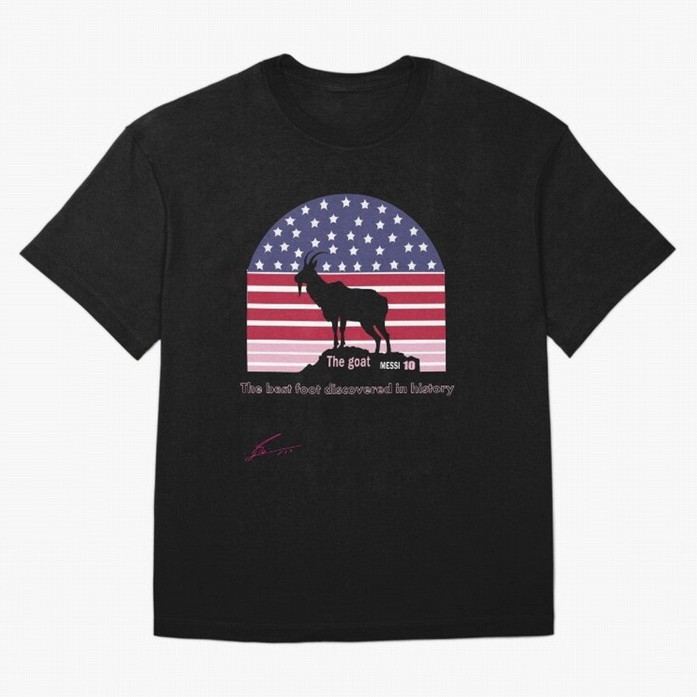 Messi with Inter Miami in the United States Leo the goat 10 Classic T-Shirt Experience FIFA World Cup 2026 USA Canada Mexico with Cristiano Ronaldo, France and Portugal Energy, Sports Nostalgia, International Competition, Famous Players and