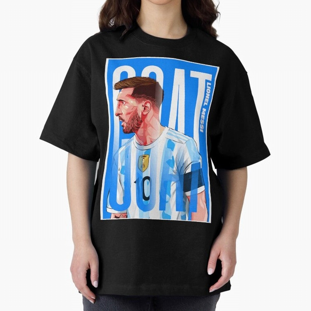 Messi The GOAT Classic T-Shirt Spotlight FIFA World Cup 2026 USA Canada Mexico for Fans of Messi, CR7 and Mbappe and Netherlands, Bringing Football History, Final Match Energy, Crowd Noise and Once in a Lifetime Moments; Made for Collectors Who
