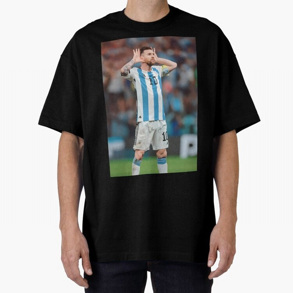 Lionel Messi In Qatar Wolrd Cup Classic T-Shirt Show Up for the Glory of FIFA World Cup 2026 Group Stage Connected to Messi, CR7 and Mbappe, Netherlands Energy, Classic Soccer Heritage, Championship Pressure, Fan Loyalty and International Pride;