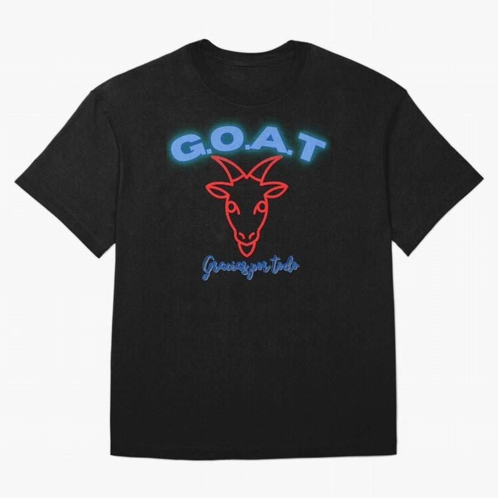 Lionel Messi THANKS GOAT Shirt Oversized T-Shirt Feel International Energy from Global Football Passion for FIFA World Cup 2026 Group Stage, Highlighting Messi, Neymar and Mbappe, Brazil, Champion Mindset, Group Stage Buzz, Knockout Tension and