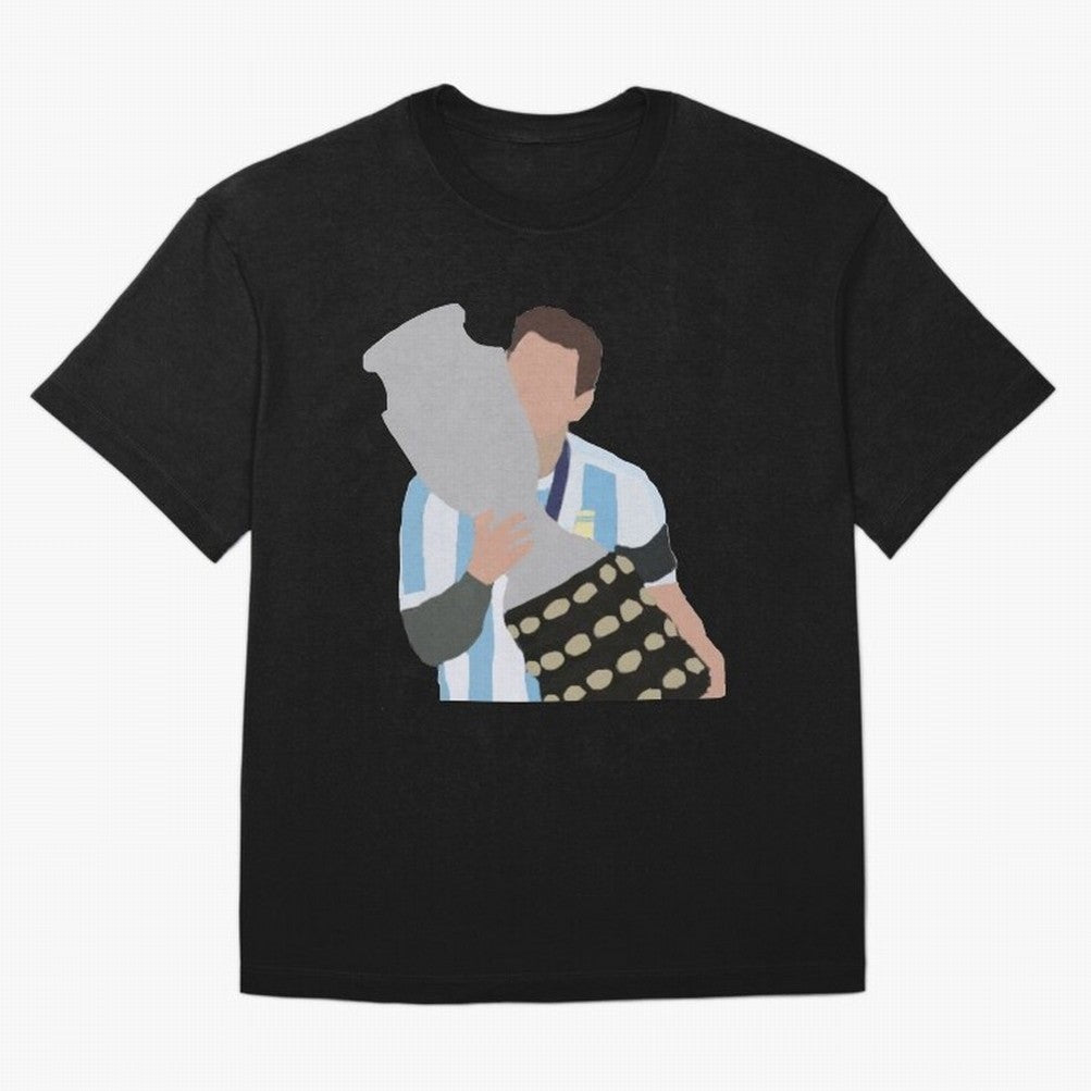 Messi with copa America Classic T-Shirt Turn Every Weekend Toward FIFA World Cup 2026 Group Stage Filled with CR7, Portugal, Spain and Germany Energy, Champion Mindset, Group Stage Buzz, Knockout Tension and Passionate Fan Culture; Perfect for