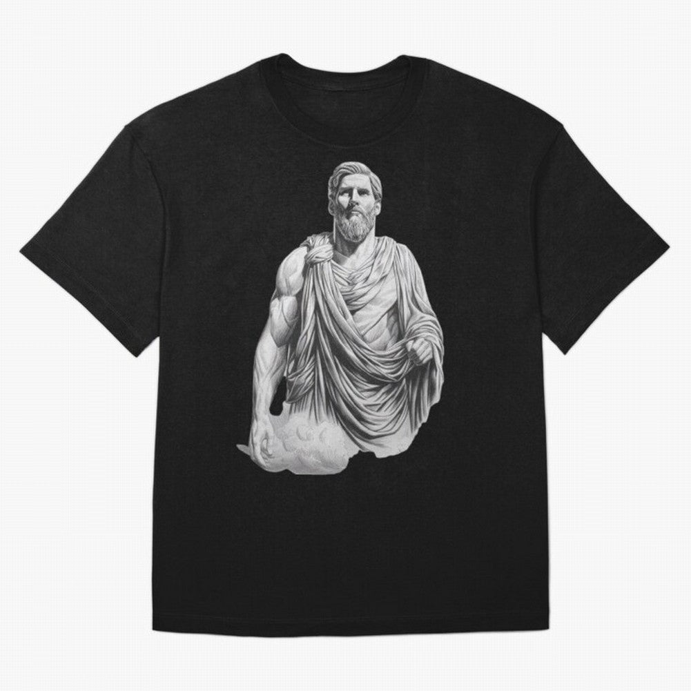 Lionel Messi - Greek God Zeus Classic T-Shirt Bring Legendary Rivalry Energy to the FIFA World Cup 2026 Journey through Messi, Neymar and Mbappe Highlights, Argentina and Brazil Pride, Match Day Excitement, Supporter Culture, Golden Goals and