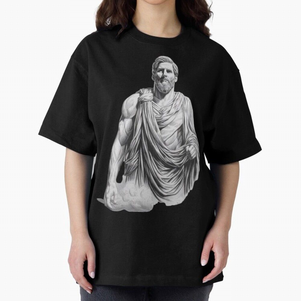 Lionel Messi - Greek God Zeus Classic T-Shirt Bring Legendary Rivalry Energy to the FIFA World Cup 2026 Journey through Messi, Neymar and Mbappe Highlights, Argentina and Brazil Pride, Match Day Excitement, Supporter Culture, Golden Goals and