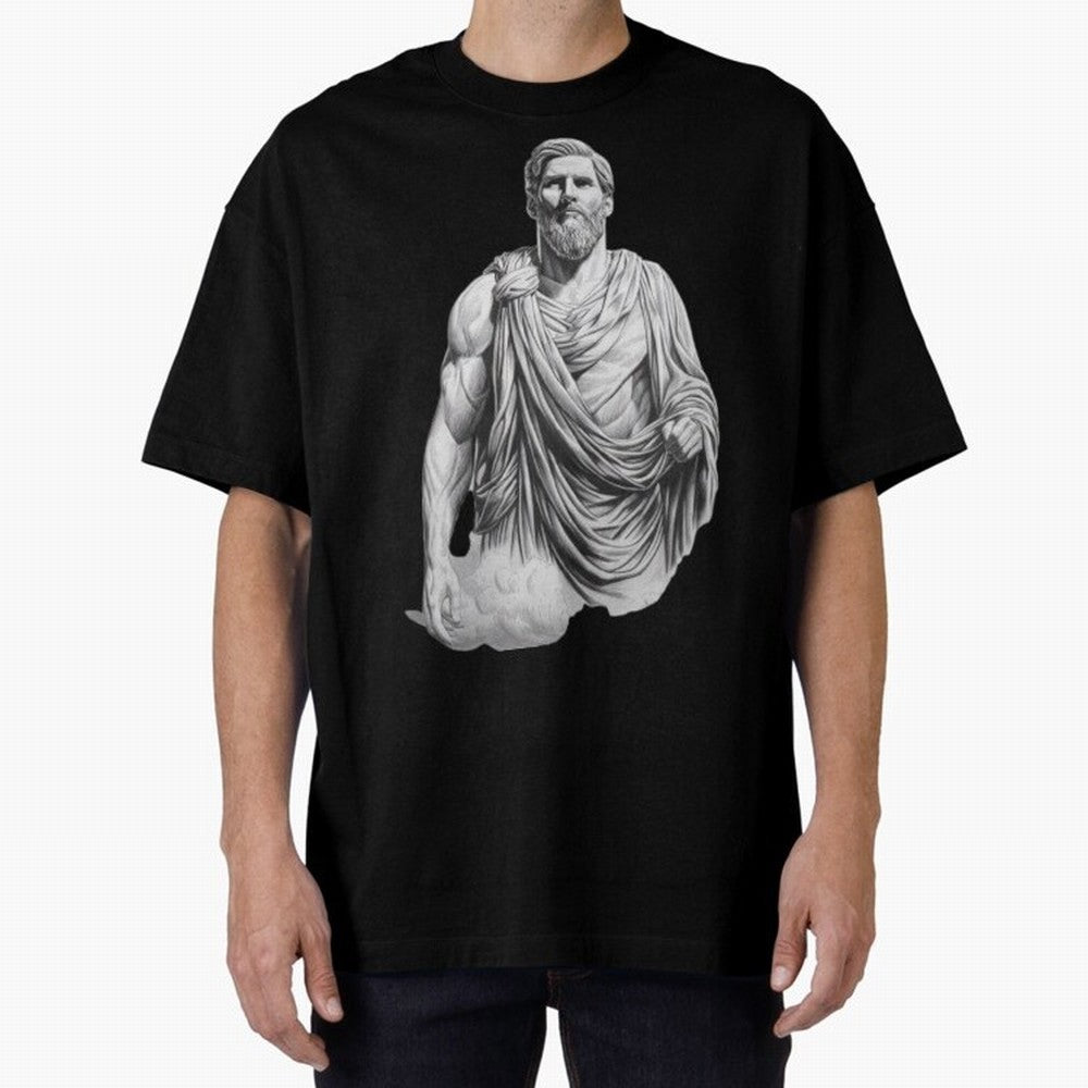 Lionel Messi - Greek God Zeus Classic T-Shirt Bring Legendary Rivalry Energy to the FIFA World Cup 2026 Journey through Messi, Neymar and Mbappe Highlights, Argentina and Brazil Pride, Match Day Excitement, Supporter Culture, Golden Goals and