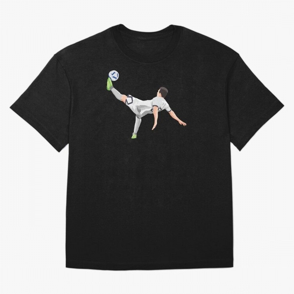 Messi Bicycle Kick Oversized T-Shirt Bring Legendary Rivalry Energy to FIFA World Cup 2026 USA Canada Mexico Spirit, Connected to France, Haaland and Mbappe, Match Day Excitement, Supporter Culture, Golden Goals and Global Football Passion; Made