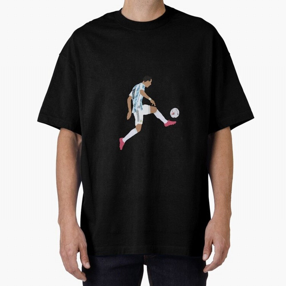 Angel Di Maria Argentina Football Player Classic T-Shirt Follow the Final Road of FIFA World Cup 2026 Spirit, Capturing France and Portugal, Messi and Cristiano Ronaldo, Goal Celebration Energy, Supporter Heritage, Football Icons and Worldwide