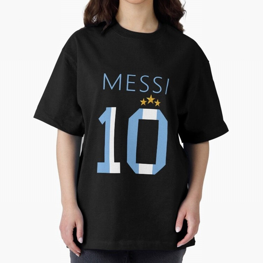 Messi argentina number 10 with 3 stars ver 1 Classic T-Shirt Fuel Your Fan Pride for FIFA World Cup 2026 Group Stage Built around Messi, CR7 and Mbappe, England, France and Netherlands Energy, Soccer Culture, Superstar Moments, National Team Dreams