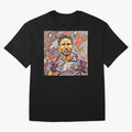 Messi Pop Art Portrait Classic T-Shirt Show Passion for the Stars of Match Day Hype around FIFA World Cup 2026 USA Canada Mexico, Messi, CR7 and Mbappe, England, France and Netherlands, Retro Football Energy, Iconic Rivalries, Trophy Chase Drama