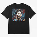 Messi The GOAT Oversized T-Shirt Celebrate Rivalries and Pride in FIFA World Cup 2026 Group Stage for Fans of Neymar and Portugal, Bringing Classic Soccer Heritage, Championship Pressure, Fan Loyalty and International Pride; Ideal for Fans Who