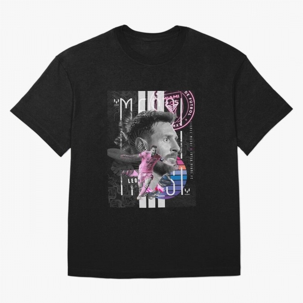 Messi The GOAT Classic T-Shirt Create Global Football Passion for FIFA World Cup 2026 USA Canada Mexico, Highlighting Cristiano Ronaldo, France and Portugal, Retro Football Energy, Iconic Rivalries, Trophy Chase Drama and Stadium Atmosphere; Made