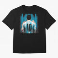 Messi The GOAT Oversized T-Shirt Celebrate Fan Favorites in FIFA World Cup 2026 USA Canada Mexico for Fans of CR7 and Messi and France, Bringing Goal Celebration Energy, Supporter Heritage, Football Icons and Worldwide Tournament Joy; Made for