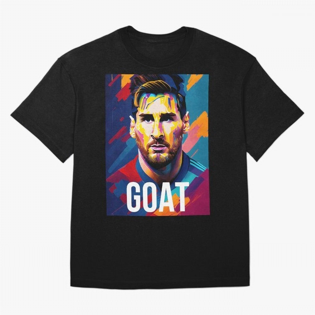 Messi Pop Art Portrait Classic T-Shirt Support the Legends of FIFA World Cup 2026 USA Canada Mexico Spirit, Inspired by Germany, Mbappe, Soccer Culture, Superstar Moments, National Team Dreams and Competitive Fire; Created for Match Day Parties,