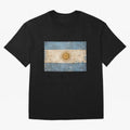 Vintage Argentina Flag Soccer Fan Design Classic T-Shirt Represent the Passion of FIFA World Cup 2026 Inspired by Neymar, Argentina Energy, Game Day Rituals, Football Legends, Country Pride and the Road to the Final; Perfect for Fans, Collectors,