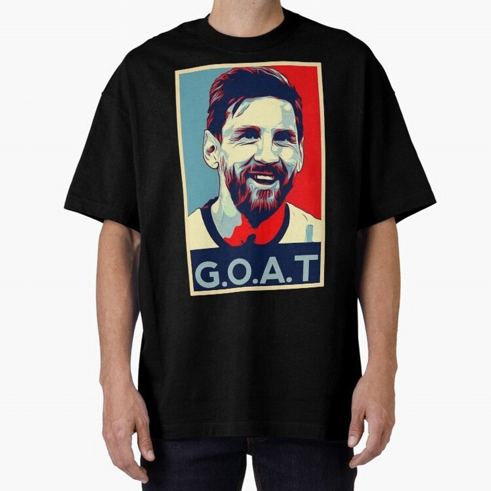 Messi Pop Art Portrait Classic T-Shirt Feel the Heartbeat of the FIFA World Cup 2026 Group Stage Journey through Neymar, Haaland and Cristiano Ronaldo Highlights, Portugal Pride, Supporter Pride, Iconic Celebrations, Legendary Names and Global