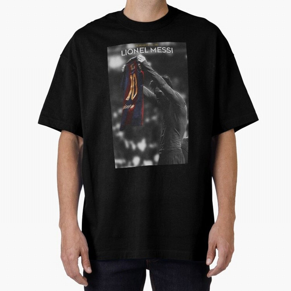 Lionel Messi GOAT Boxy T-Shirt Bring International Match Energy to the FIFA World Cup 2026 USA Canada Mexico Journey through CR7 and Messi Highlights, France Pride, Football History, Final Match Energy, Crowd Noise and Once in a Lifetime Moments;