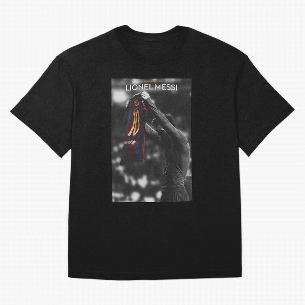 Lionel Messi GOAT Boxy T-Shirt Bring International Match Energy to the FIFA World Cup 2026 USA Canada Mexico Journey through CR7 and Messi Highlights, France Pride, Football History, Final Match Energy, Crowd Noise and Once in a Lifetime Moments;
