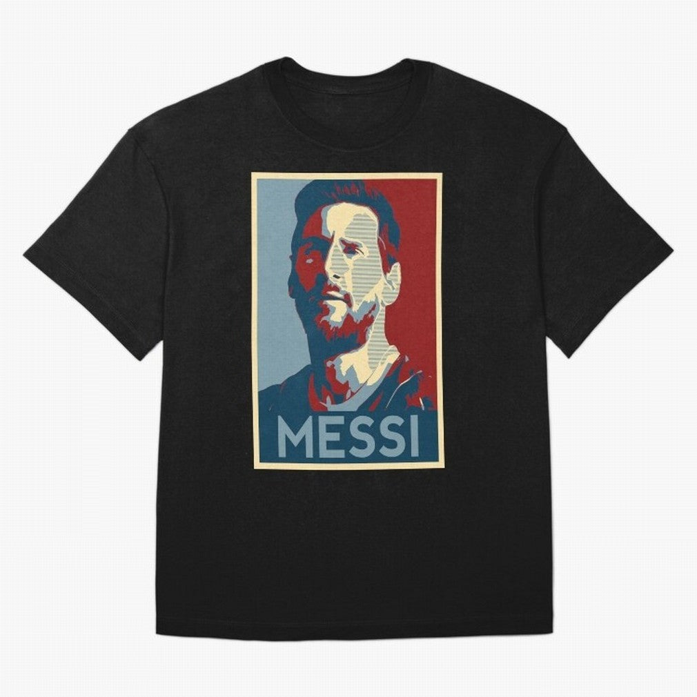 Lionel Messi Oversized T-Shirt Celebrate Soccer Greatness during Match Day Hype around FIFA World Cup 2026 Group Stage, Cristiano Ronaldo, England and Germany, Stadium Memories, Football Loyalty, International Chants and Championship Tradition;