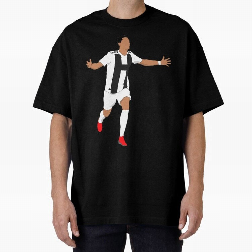 Ronaldo Oversized T-Shirt Celebrate the Magic of the FIFA World Cup 2026 USA Canada Mexico Journey through Mbappe and Neymar Highlights, France and Portugal Pride, Football Passion, Legendary Performances, Festival Vibes and Supporter Community;