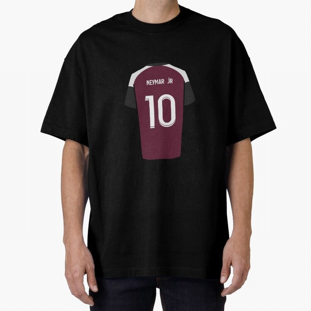 Neymar 2020/21 Jersey Oversized T-Shirt Follow the Final Road of the FIFA World Cup 2026 Group Stage Journey through Mbappe Highlights, England Pride, Match Day Excitement, Supporter Culture, Golden Goals and Global Football Passion; Ideal for Fans