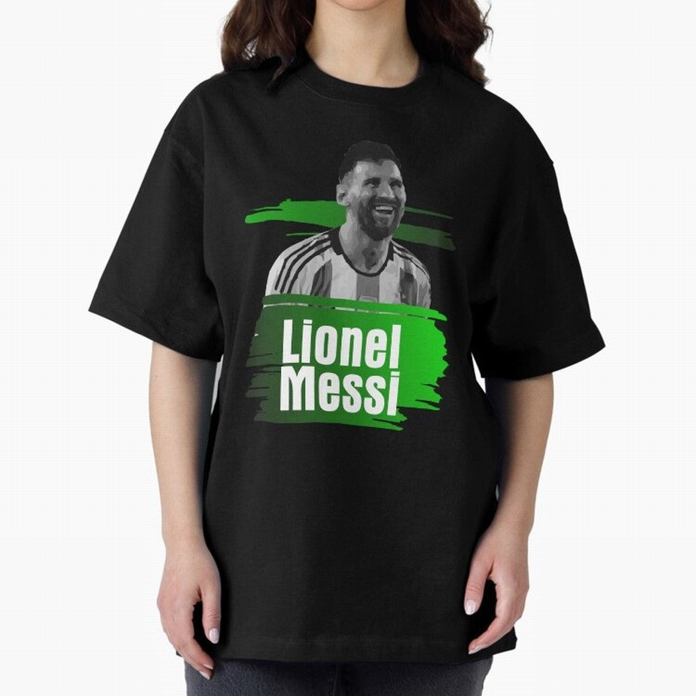 Lionel Messi Oversized T-Shirt Bring Trophy Dreams to the FIFA World Cup 2026 Group Stage Journey through Haaland Highlights, England and Germany Pride, Game Day Rituals, Football Legends, Country Pride and the Road to the Final; Ideal for