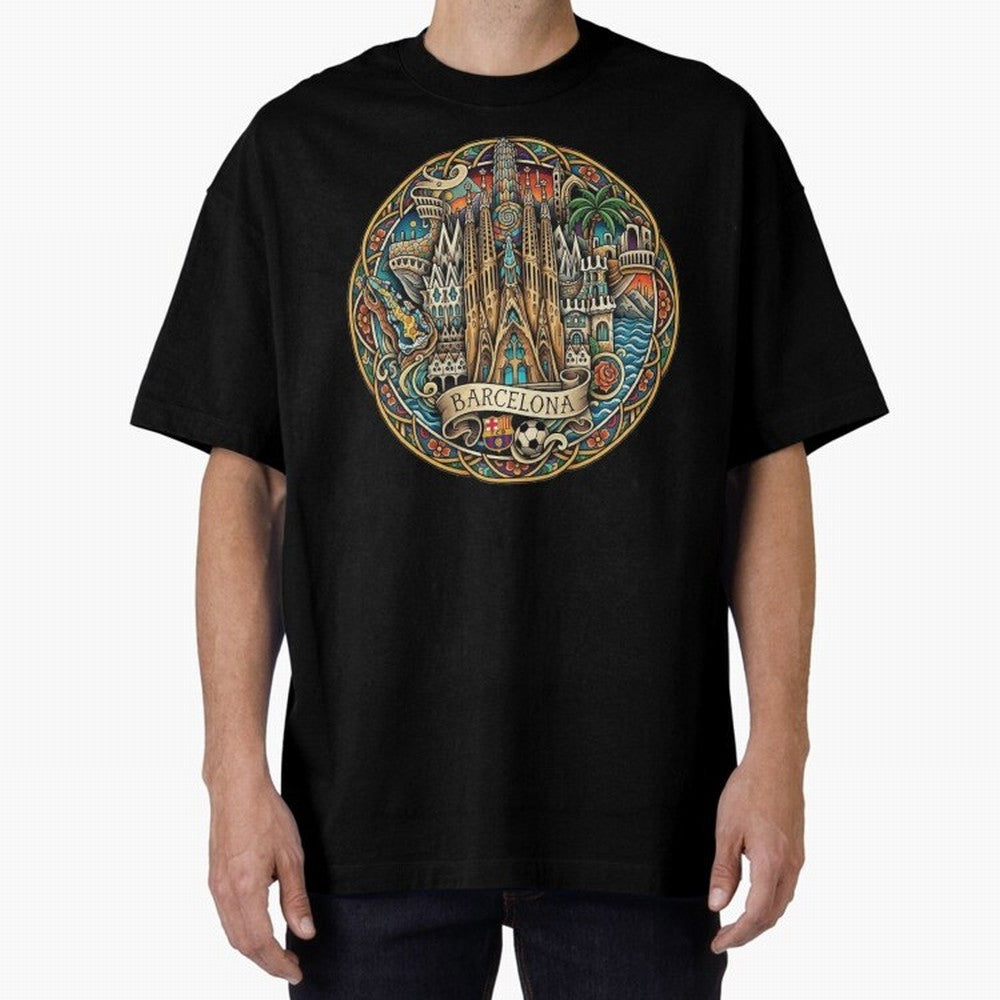 BARCELONA Classic T-Shirt Represent Fans Who Live for Match Day Hype around FIFA World Cup 2026, Messi, Neymar and Mbappe, Spain, Soccer Culture, Superstar Moments, National Team Dreams and Competitive Fire; Made for Collectors Who Enjoy Iconic