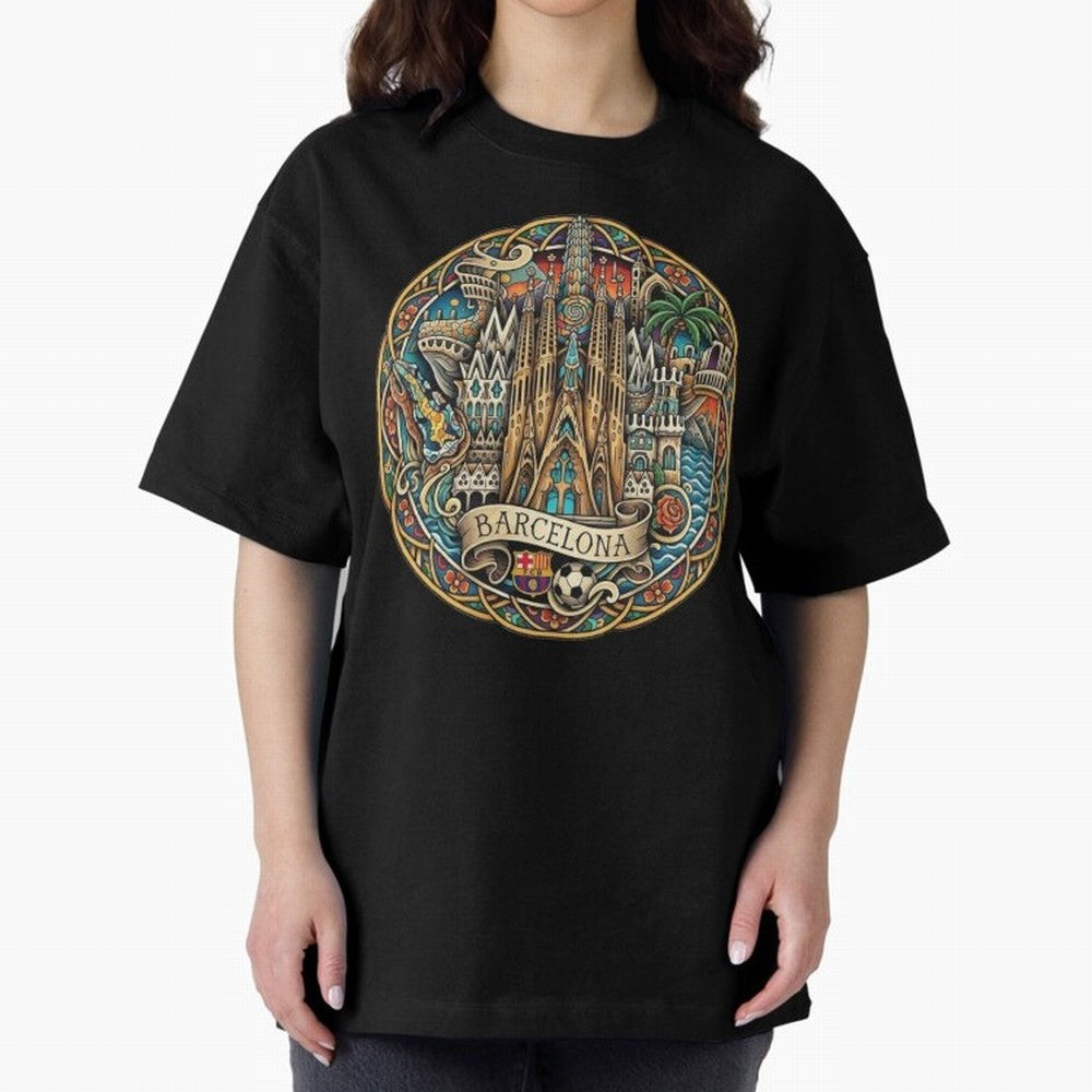 BARCELONA Classic T-Shirt Represent Fans Who Live for Match Day Hype around FIFA World Cup 2026, Messi, Neymar and Mbappe, Spain, Soccer Culture, Superstar Moments, National Team Dreams and Competitive Fire; Made for Collectors Who Enjoy Iconic