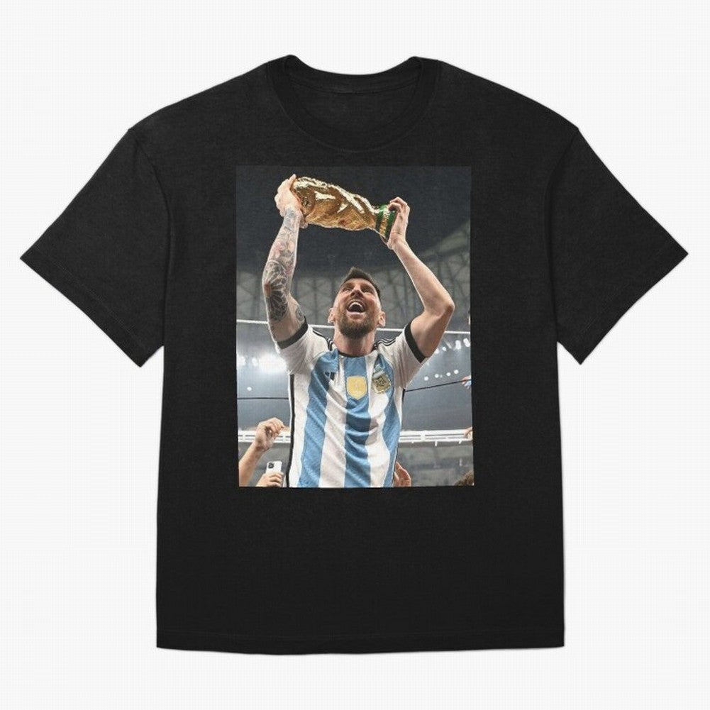 Lionel Messi Essential T-Shirt Capture Stadium Memories from Global Football Passion for FIFA World Cup 2026, Capturing Messi and Cristiano Ronaldo, Argentina, Worldwide Fan Energy, Dramatic Goals, Stadium Lights and Championship Celebrations; Made