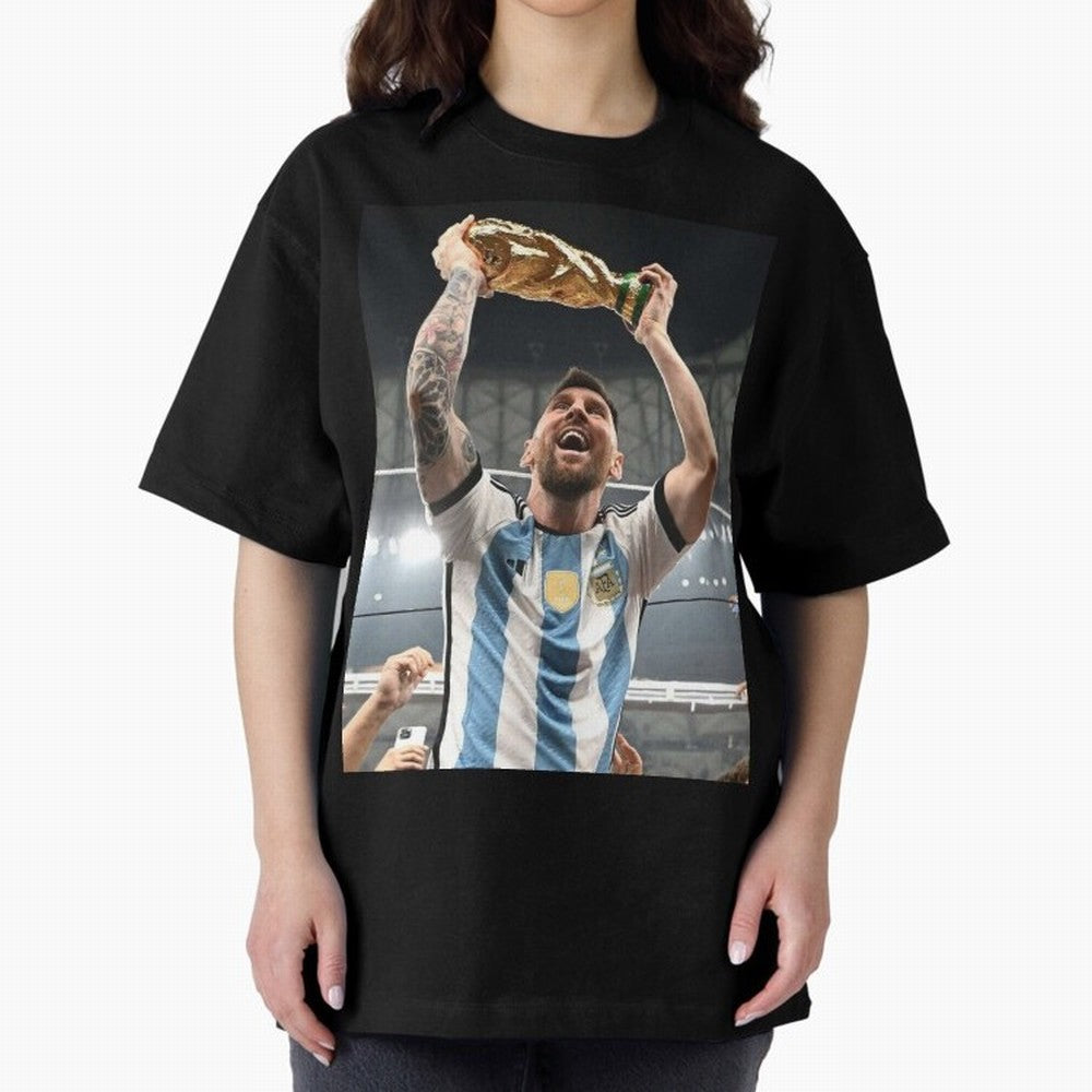 Lionel Messi Essential T-Shirt Capture Stadium Memories from Global Football Passion for FIFA World Cup 2026, Capturing Messi and Cristiano Ronaldo, Argentina, Worldwide Fan Energy, Dramatic Goals, Stadium Lights and Championship Celebrations; Made