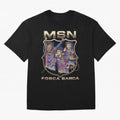 MSN of Barcelona Classic T-Shirt Live the Energy of the FIFA World Cup 2026 USA Canada Mexico Journey through Messi and Cristiano Ronaldo Highlights, Netherlands Pride, Supporter Pride, Iconic Celebrations, Legendary Names and Global Match Day
