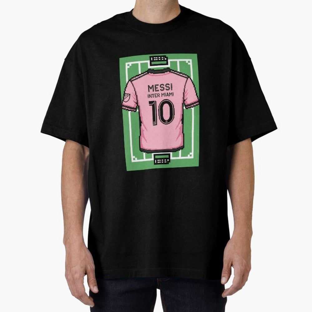 Leo Messi Inter Miami 8-Bit Soccer Football Classic T-Shirt Celebrate Classic Football Spirit in the FIFA World Cup 2026 Journey through Messi, CR7 and Mbappe Highlights, Brazil, Portugal and Argentina Pride, Champion Mindset, Group Stage Buzz,