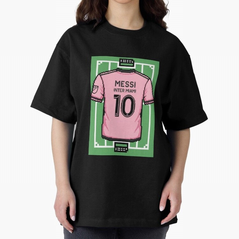 Leo Messi Inter Miami 8-Bit Soccer Football Classic T-Shirt Celebrate Classic Football Spirit in the FIFA World Cup 2026 Journey through Messi, CR7 and Mbappe Highlights, Brazil, Portugal and Argentina Pride, Champion Mindset, Group Stage Buzz,