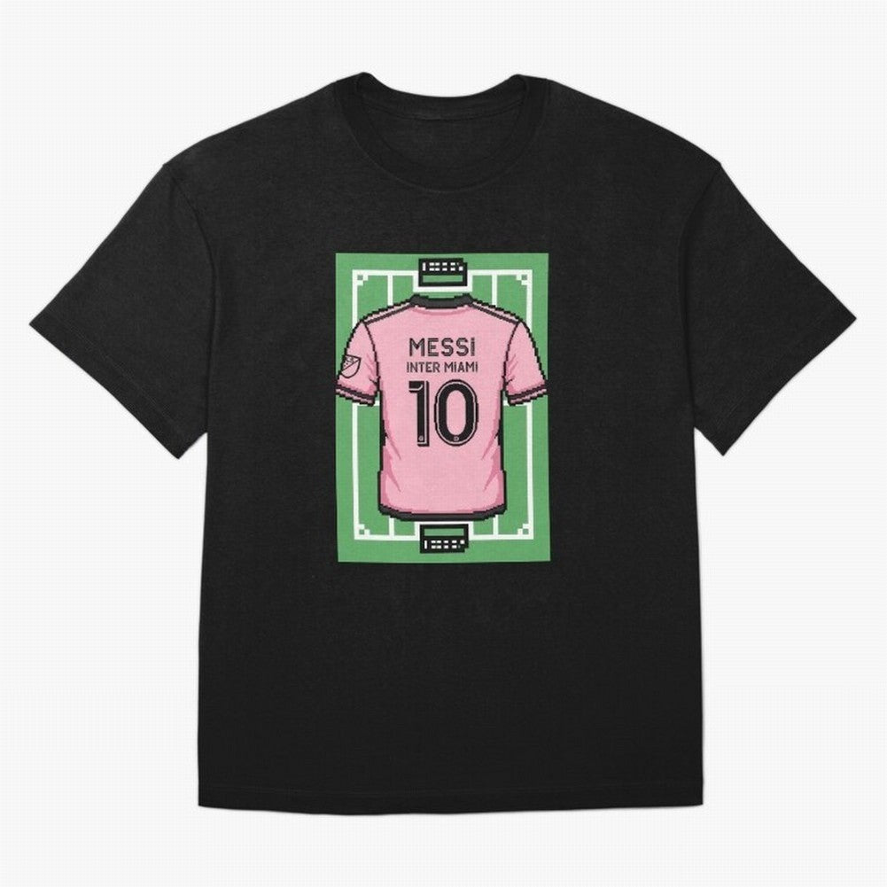 Leo Messi Inter Miami 8-Bit Soccer Football Classic T-Shirt Celebrate Classic Football Spirit in the FIFA World Cup 2026 Journey through Messi, CR7 and Mbappe Highlights, Brazil, Portugal and Argentina Pride, Champion Mindset, Group Stage Buzz,