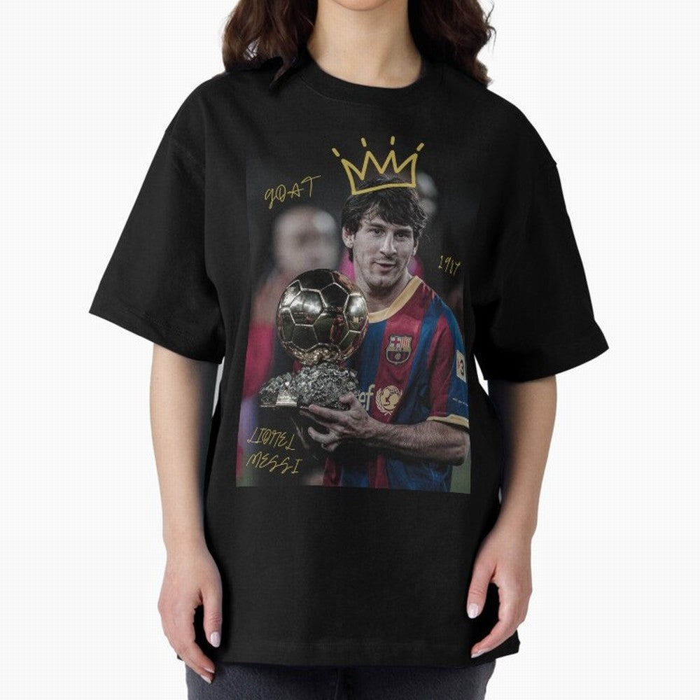 Lionel Messi - GOAT Classic T-Shirt Honor Champions and Dreams in FIFA World Cup 2026 USA Canada Mexico for Fans of Neymar, Haaland and Cristiano Ronaldo and Portugal, Spain and Germany, Bringing Champion Mindset, Group Stage Buzz, Knockout Tension