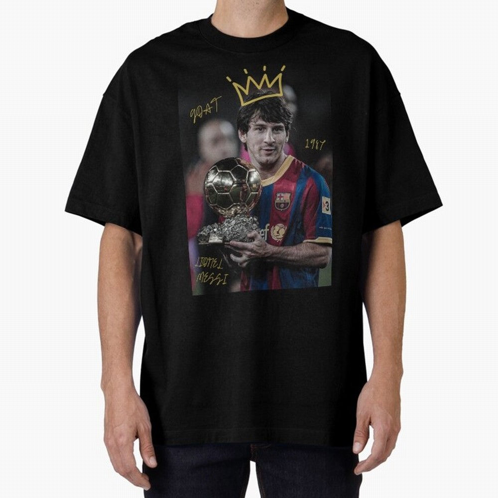 Lionel Messi - GOAT Classic T-Shirt Honor Champions and Dreams in FIFA World Cup 2026 USA Canada Mexico for Fans of Neymar, Haaland and Cristiano Ronaldo and Portugal, Spain and Germany, Bringing Champion Mindset, Group Stage Buzz, Knockout Tension