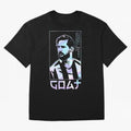 Lionel Messi Holographic Style Portrait art illustration Classic T-Shirt Mark FIFA World Cup 2026 USA Canada Mexico Spirit, Driven by Argentina, Messi, Neymar and Mbappe, Game Day Rituals, Football Legends, Country Pride and the Road to the Final;