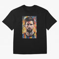 Lionel Messi Oversized T-Shirt Support Global Football Passion for FIFA World Cup 2026, Featuring Cristiano Ronaldo, Spain and Netherlands, Soccer Culture, Superstar Moments, National Team Dreams and Competitive Fire; Perfect for Fans, Collectors,