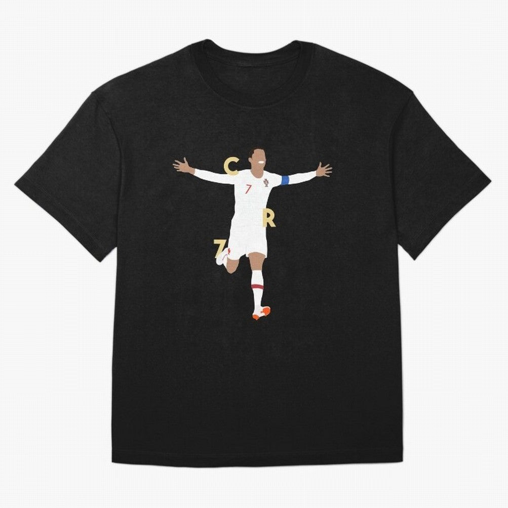 CR7 (Gold) Classic T-Shirt Keep the Match Day Mood of FIFA World Cup 2026 Group Stage Spirit, Made for Argentina and Brazil, Messi, Football Festival Excitement, Trophy Ambitions, Country Rivalries and Star Player Buzz; Great for Watch Parties,